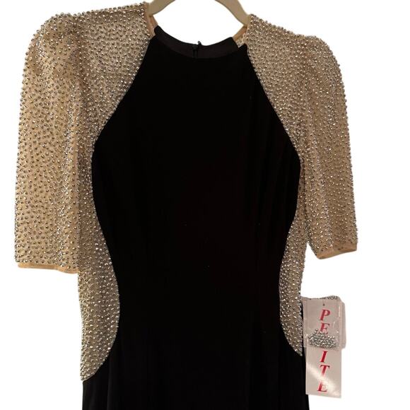 XSCAPE Elise Quarter Sleeve Jersey Knit Dress Size 8P New with Tag MSRP $279 - Picture 8 of 12